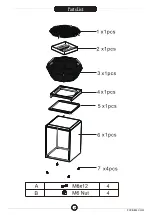 Preview for 7 page of The Flying Culinary Circus FCC BBQ Fire Pit Hexagon Instructions, Manual, Maintenance