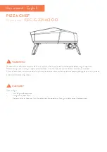 Предварительный просмотр 2 страницы The Flying Culinary Circus FCC BBQ Pizza Chef FCC-G-22560-00 User Manual