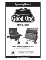 Preview for 1 page of THE GOOD-ONE The Chuckwagon Operating Manual