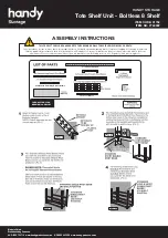 The Handy 01732 Assembly Instructions предпросмотр