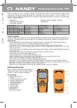 Preview for 11 page of The Handy 10040 Manual