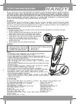 Preview for 5 page of The Handy 10369 Quick Start Manual