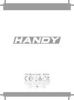 Preview for 8 page of The Handy 10369 Quick Start Manual