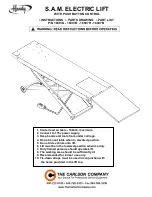 The Handy 16007G Instructions, Parts Drawing, Part List preview