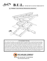 Preview for 1 page of The Handy B.U.L. Instructions And Parts Break Down