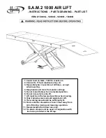 The Handy S.A.M.2 Instructions, Parts Drawing, Part List preview