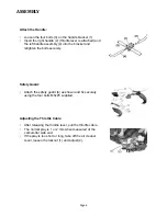 Preview for 6 page of The Handy THBC43 Operator'S Manual And Parts List