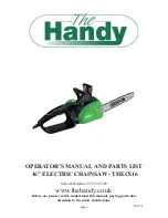 The Handy THECS16 Operators Manual And Parts Lists preview