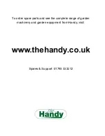 Preview for 20 page of The Handy THEPHT Operator'S Manual