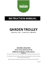 Preview for 1 page of The Handy THGT Instruction Manual