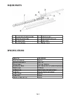 Preview for 4 page of The Handy THLRT2600 Operator'S Manual And Parts List