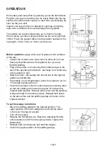 Preview for 8 page of The Handy THPLS7TE Operator'S Manual And Parts List