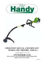 The Handy THPLT-A Operator'S Manual And Parts List preview