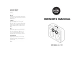 Preview for 2 page of The HiFi Case HAWKER Owner'S Manual