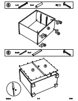 Preview for 5 page of The Home And Office Stores Urban 3 Drawer Chest Assembly Manual