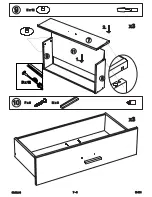 Preview for 7 page of The Home And Office Stores Urban 3 Drawer Chest Assembly Manual