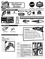 Preview for 1 page of The Home Lab Skyblazer II Rocket Quick Start Manual