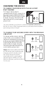 Предварительный просмотр 6 страницы The Kase Qualcomm Quick Charge 3.0 User Manual