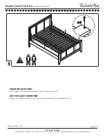 Preview for 5 page of The Land of Nod Bayside Panel Full Bed Assembly Instructions