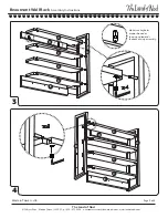 Preview for 3 page of The Land of Nod Beaumont Wall Rack Assembly Instructions