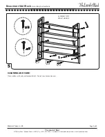 Preview for 4 page of The Land of Nod Beaumont Wall Rack Assembly Instructions