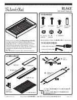 Preview for 2 page of The Land of Nod Blake Storage Trundle Assembly Instructions