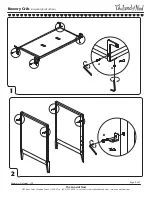 Preview for 4 page of The Land of Nod Bowery Crib Assembly Instructions Manual