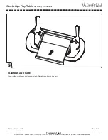 Preview for 4 page of The Land of Nod Cambridge Play Table Assembly Instructions