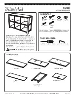 Preview for 1 page of The Land of Nod Cube 6-cube Bookcase Assembly Instructions