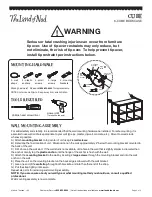 Preview for 4 page of The Land of Nod Cube 6-cube Bookcase Assembly Instructions