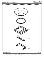 Preview for 2 page of The Land of Nod Elwood Table Assembly Instructions