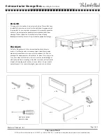 The Land of Nod Extracurricular Storage Bins Assembly Instructions preview