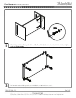 Preview for 4 page of The Land of Nod Flex Bassinet Assembly Instructions Manual