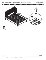 Preview for 6 page of The Land of Nod Genevieve Gorder Latticework Full Bed Assembly Instructions Manual