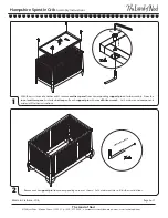 Preview for 3 page of The Land of Nod Hampshire Spindle Toddler Rail Assembly Instructions Manual