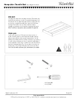 Preview for 1 page of The Land of Nod Hampshire Trundle Bed Assembly Instructions