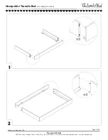 Preview for 3 page of The Land of Nod Hampshire Trundle Bed Assembly Instructions