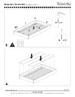 Preview for 4 page of The Land of Nod Hampshire Trundle Bed Assembly Instructions