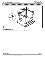 Preview for 5 page of The Land of Nod In Class Play Table Assembly Instructions