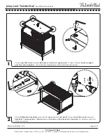 Preview for 3 page of The Land of Nod jenny lind toddler rail Assembly Instructions Manual