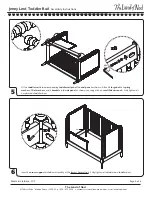 Preview for 5 page of The Land of Nod jenny lind toddler rail Assembly Instructions Manual