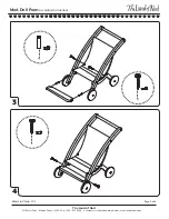 Preview for 4 page of The Land of Nod Mod Doll Pram Assembly Instructions