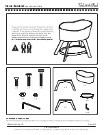 Preview for 2 page of The Land of Nod Norse Bassinet Assembly Instructions