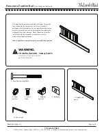 Preview for 2 page of The Land of Nod Panorama Toddler Rail Assembly Instructions