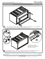 Preview for 3 page of The Land of Nod Panorama Toddler Rail Assembly Instructions