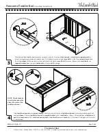 Preview for 4 page of The Land of Nod Panorama Toddler Rail Assembly Instructions