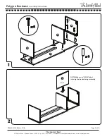 Preview for 3 page of The Land of Nod Polygon Bookcase Assembly Instructions Manual