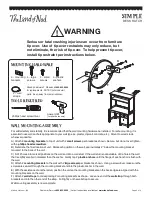 Preview for 4 page of The Land of Nod Simple Desk Hutch Assembly Instructions