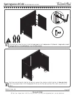 Preview for 3 page of The Land of Nod Springwood Crib Assembly Instructions