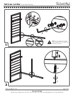 Preview for 4 page of The Land of Nod Tall Order Loft Bed Assembly Instructions Manual